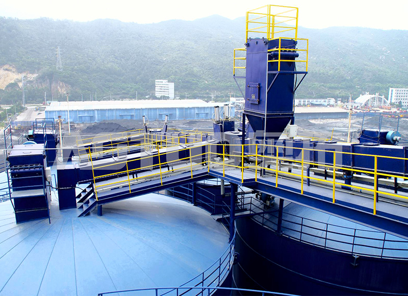 Air Slide Conveyor For Conveying Powdered Materials